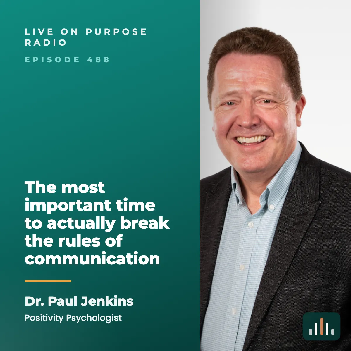 Episode art: The most important time to actually break the rules of communication